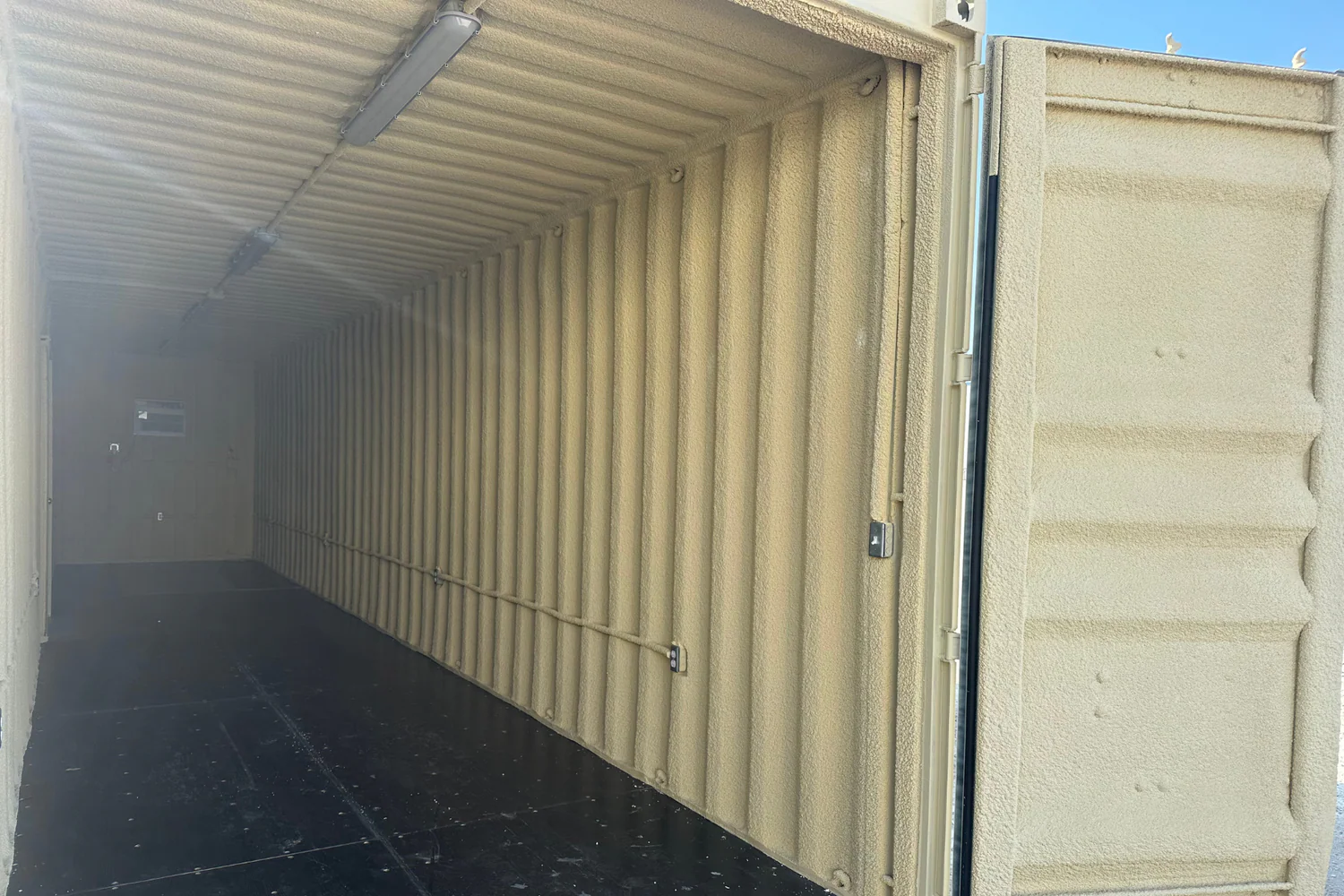 40ft climate-controlled storage container for sale, highlighting pricing and cost details.