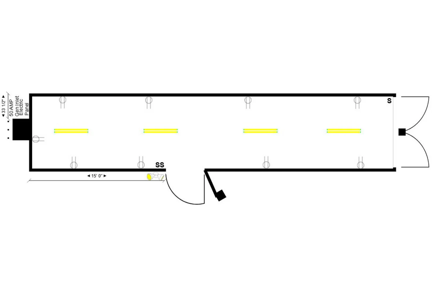 40ft climate-controlled storage container for sale, suitable for temperature-sensitive and secure storage needs.