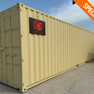 Modified shipping containers for sale, customized for unique storage and workspace solution