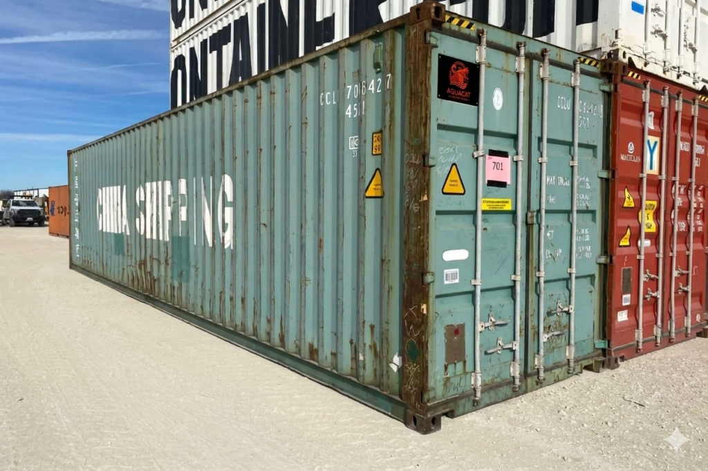 Specialized shipping containers for sale, customized for unique storage, office, and transport applications