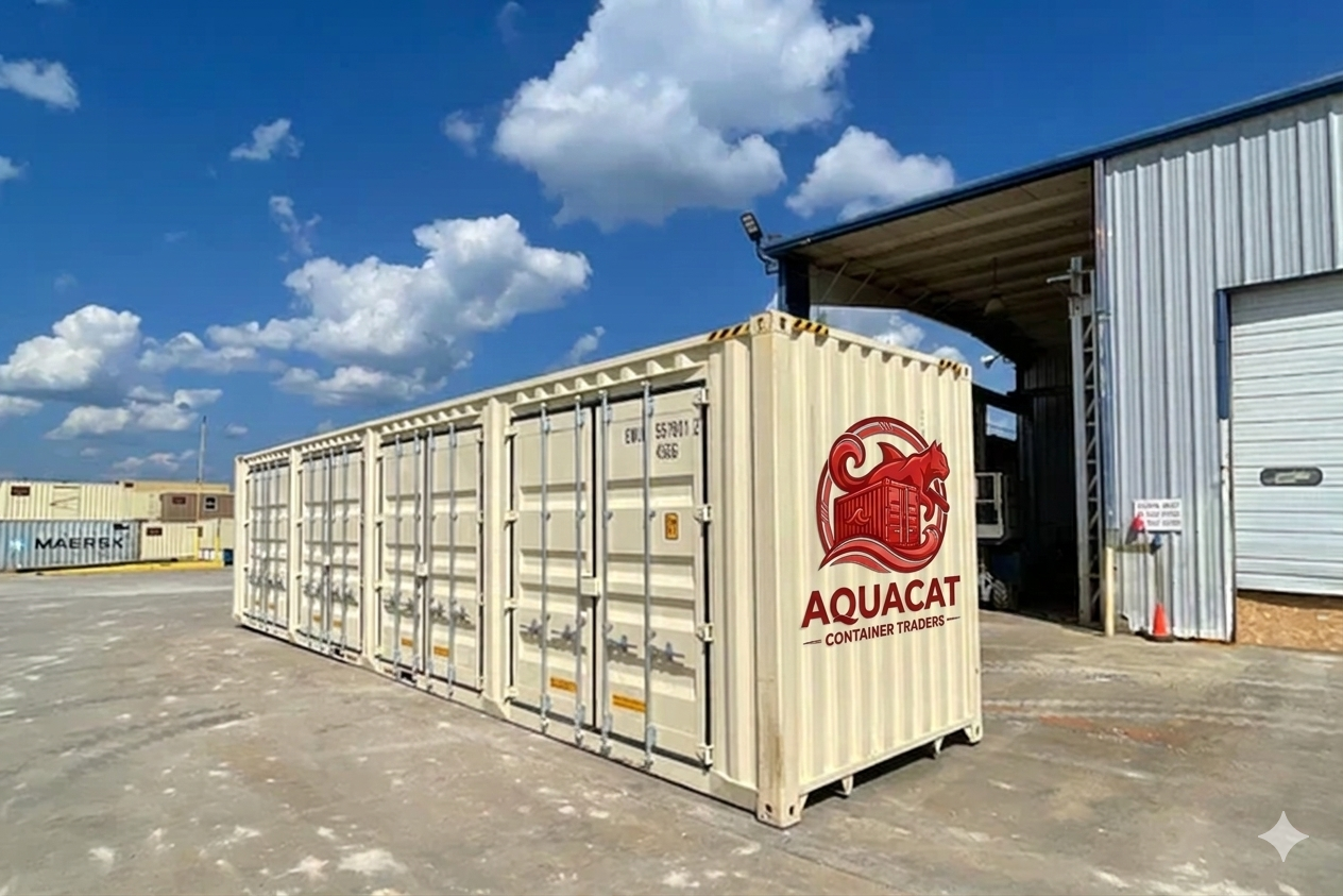 Cargo shipping containers for sale, suitable for secure storage and international transportation