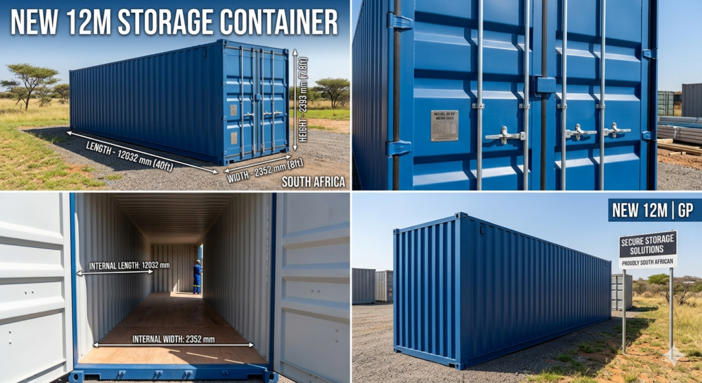 12m vs. 6m Containers Which is More Cost-Effective for SA Businesses in 2026