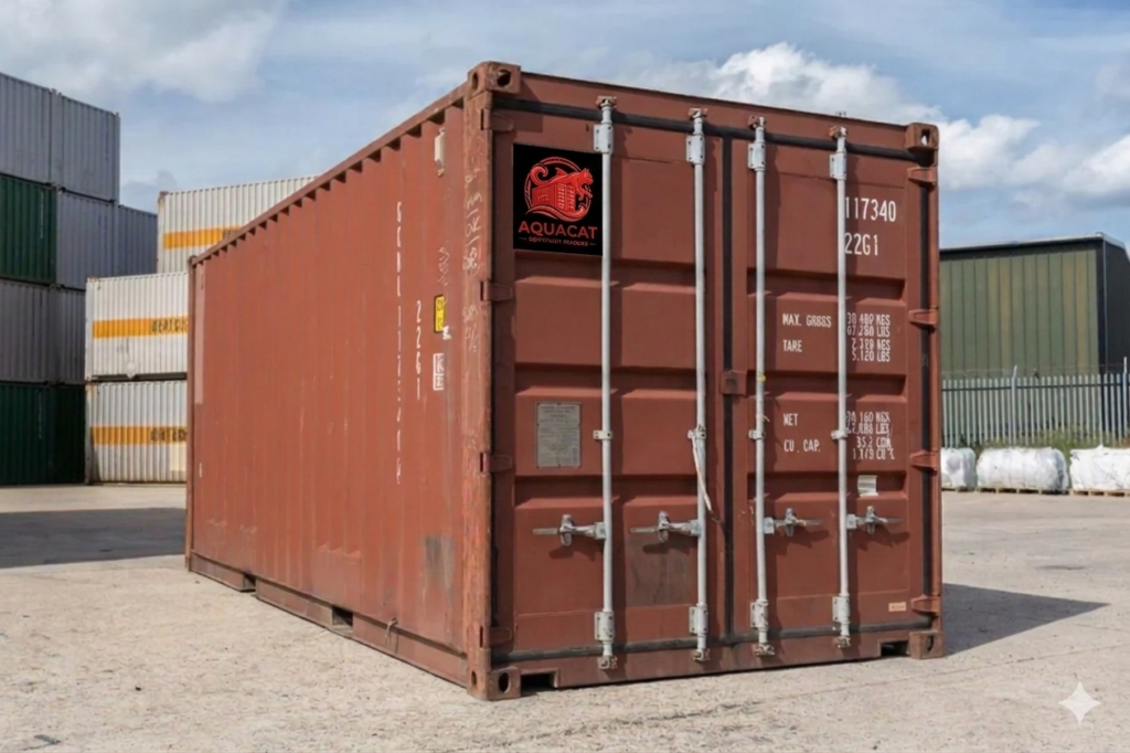 Affordable 20ft standard wind and watertight shipping container for sale, ensuring secure and weatherproof storage