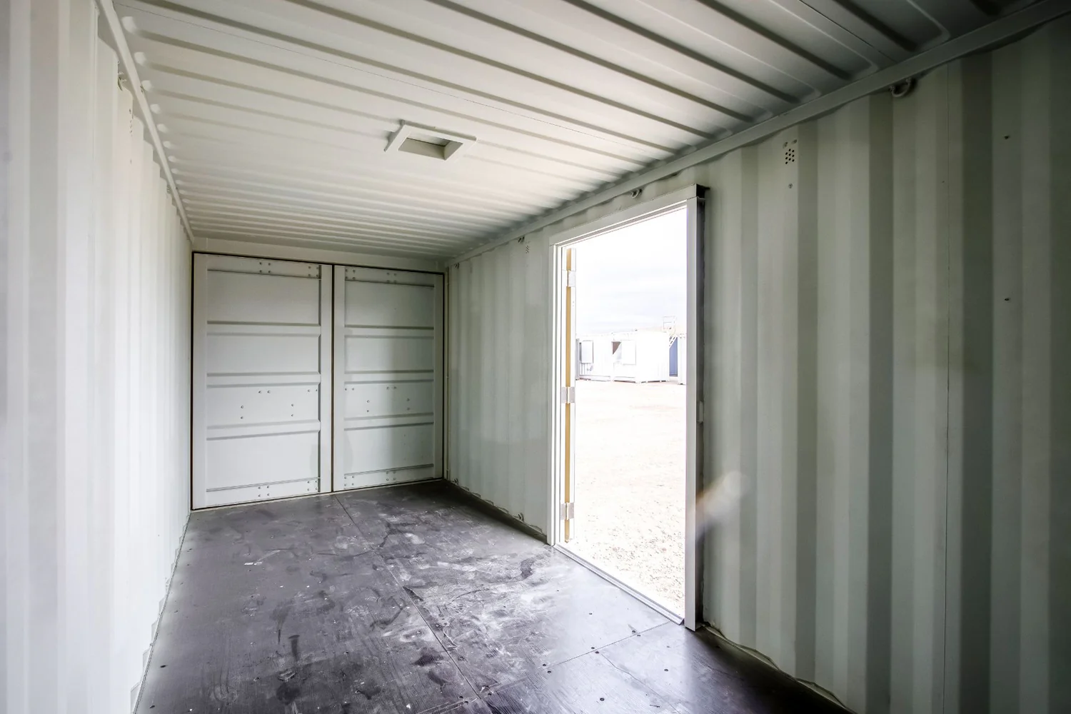 Explore a 20ft vented storage container with secure doors and enhanced airflow design